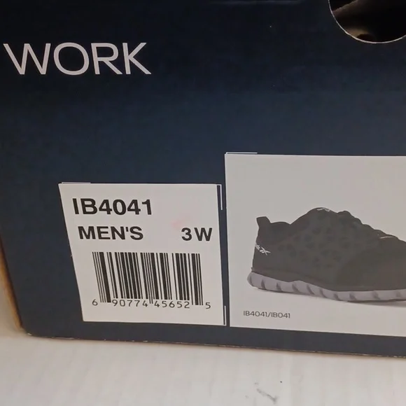 NIB Work Shoes - Reebok - Size 3W (Men) - Picture 10 of 12